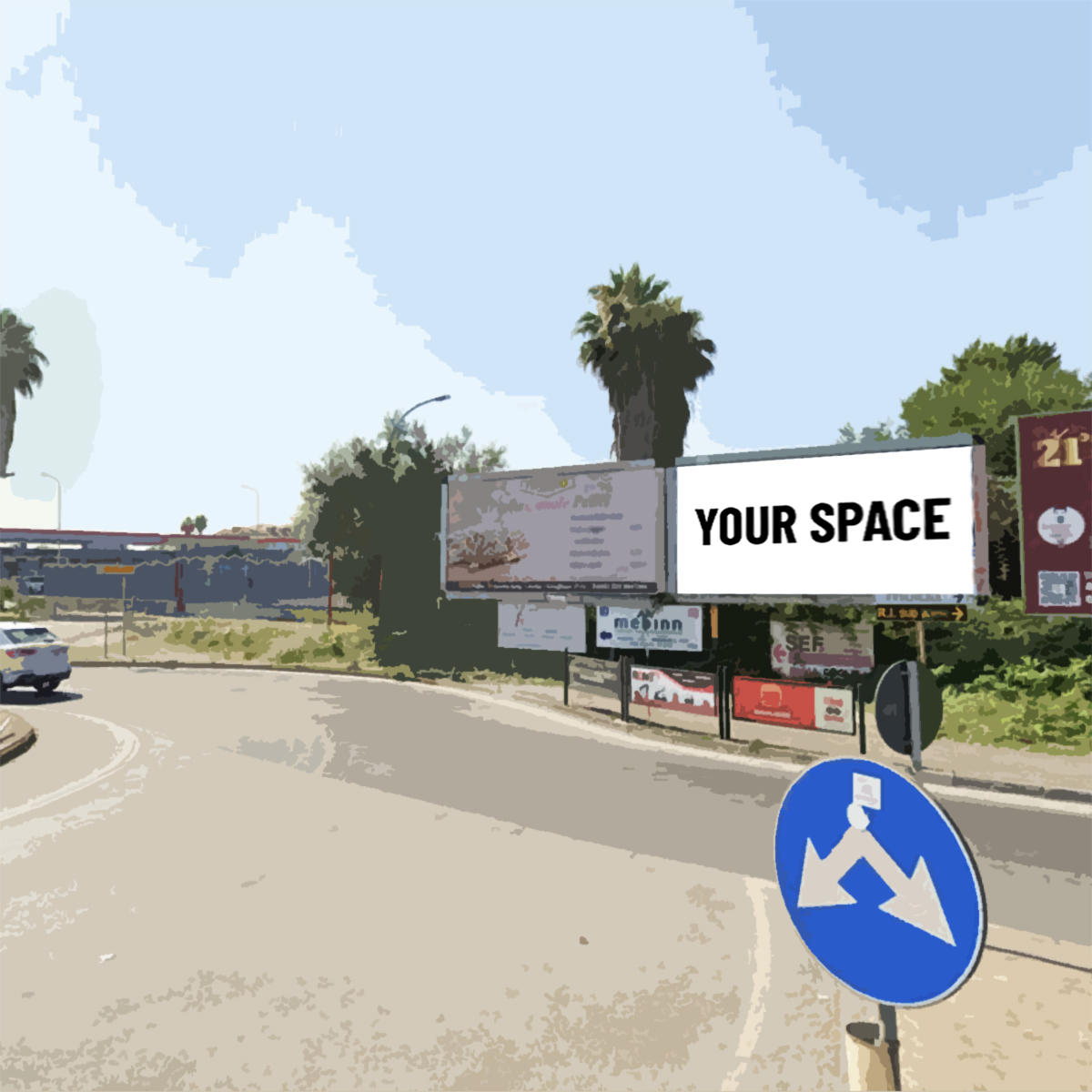 SPAZIO PUBBLICITARIO 600 x 300 Via Nuova Sant'Antonio (GIUGLIANO IN CAMPANIA) Dal 05/10/2026 al 18/10/2026 14 giorni